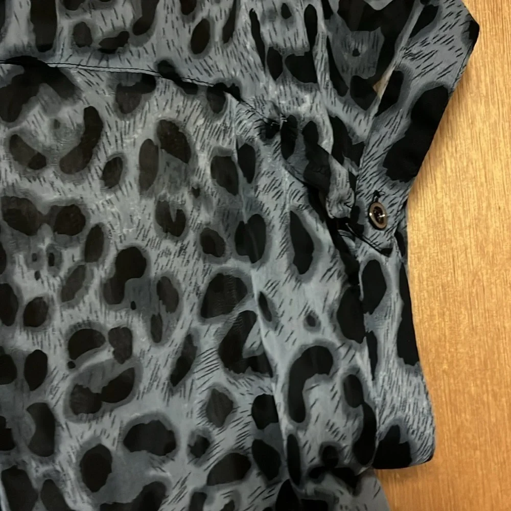Buffalo David Bitton Animal Print Blouse